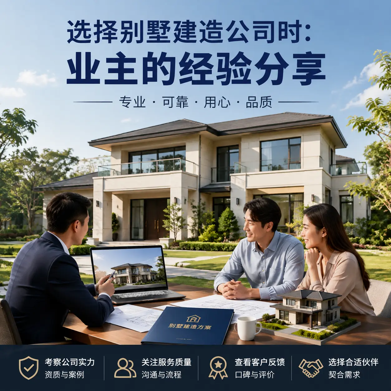 选择别墅建造公司时: 独山 业主的经验分享