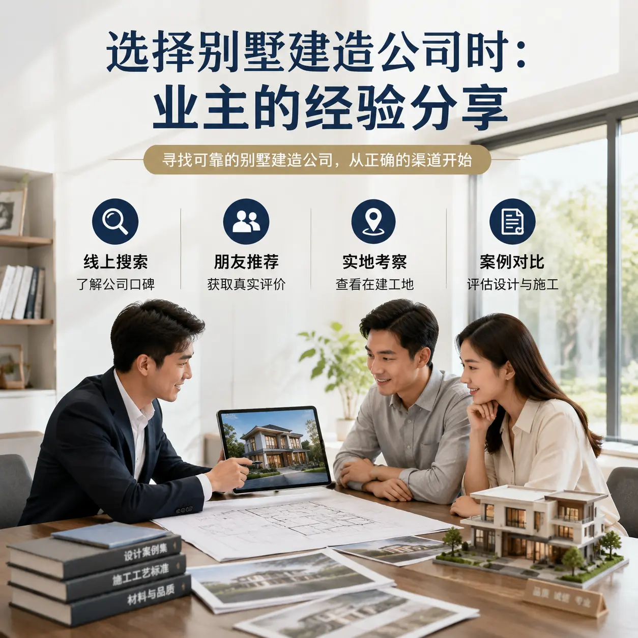 选择别墅建造公司时： 独山 业主的经验分享