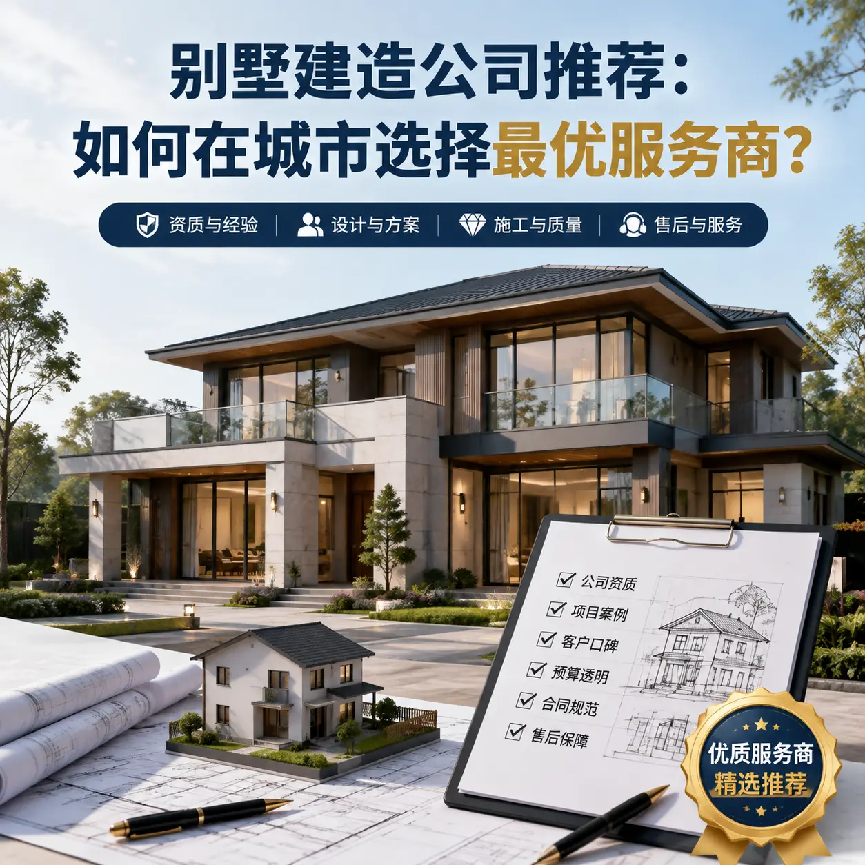 别墅建造公司推荐:如何在 独山 选择最优服务商?