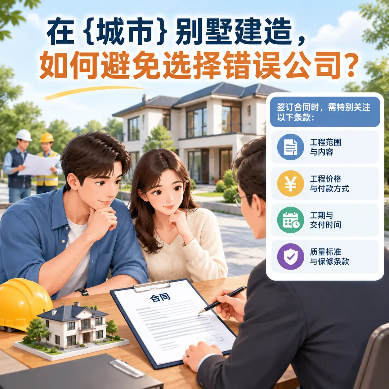 在 独山 别墅建造，如何避免选择错误公司？