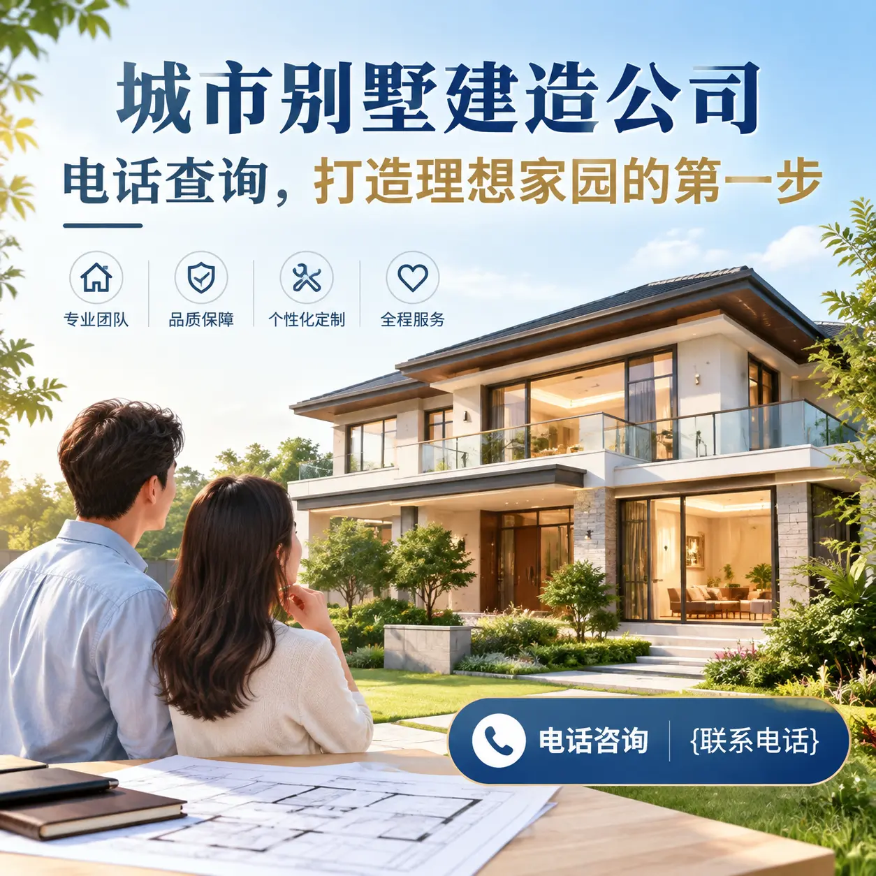 独山别墅建造公司电话查询，打造理想家园的第一步