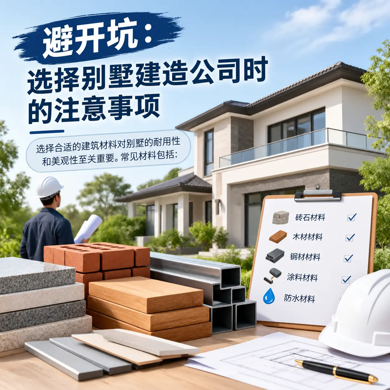 避开坑：选择 独山 别墅建造公司时的注意事项