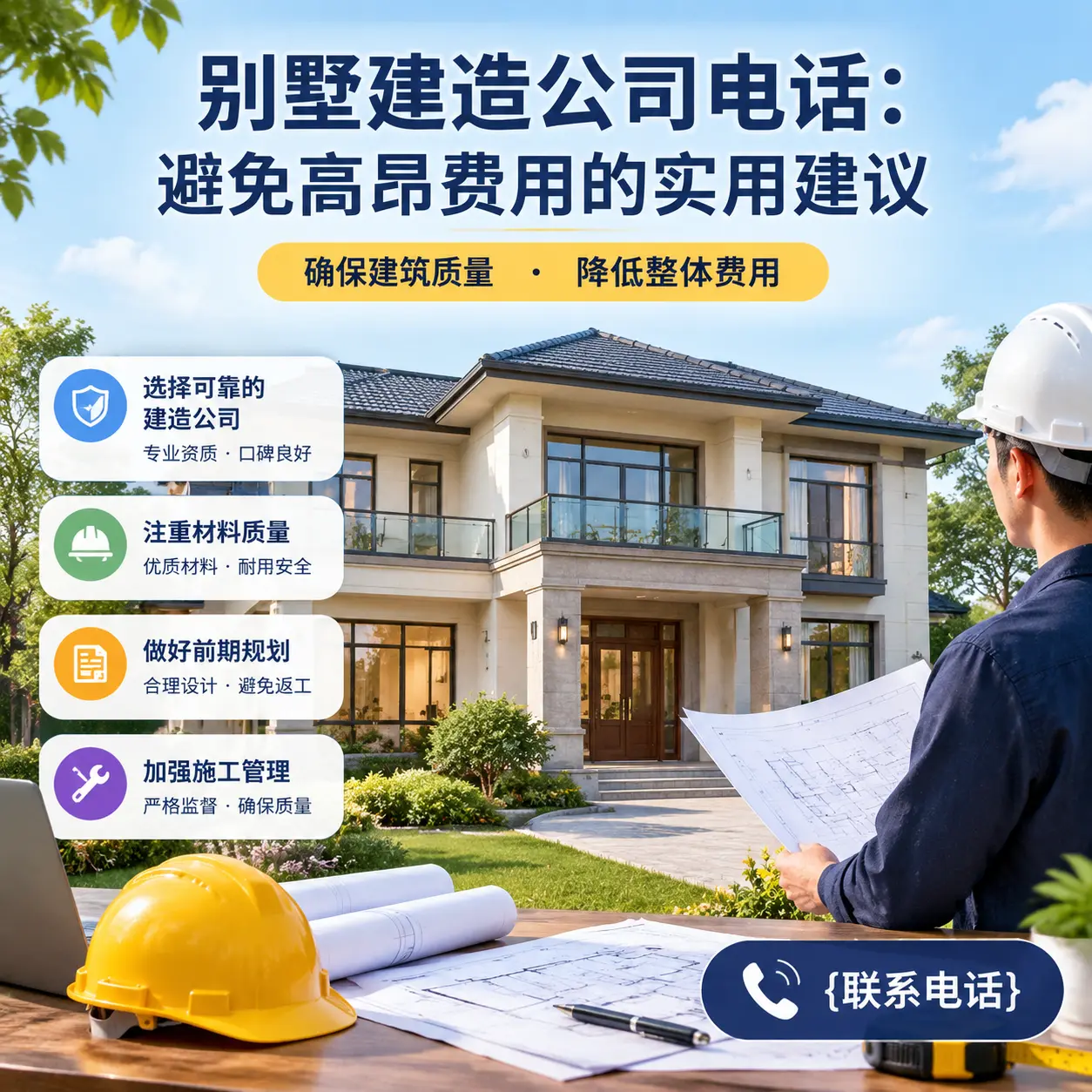 独山别墅建造公司电话：避免高昂费用的实用建议