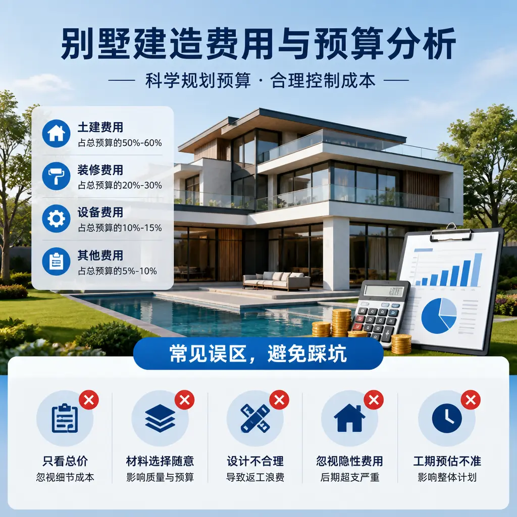 别墅建造公司推荐： 独山 建造别墅的费用与预算分析