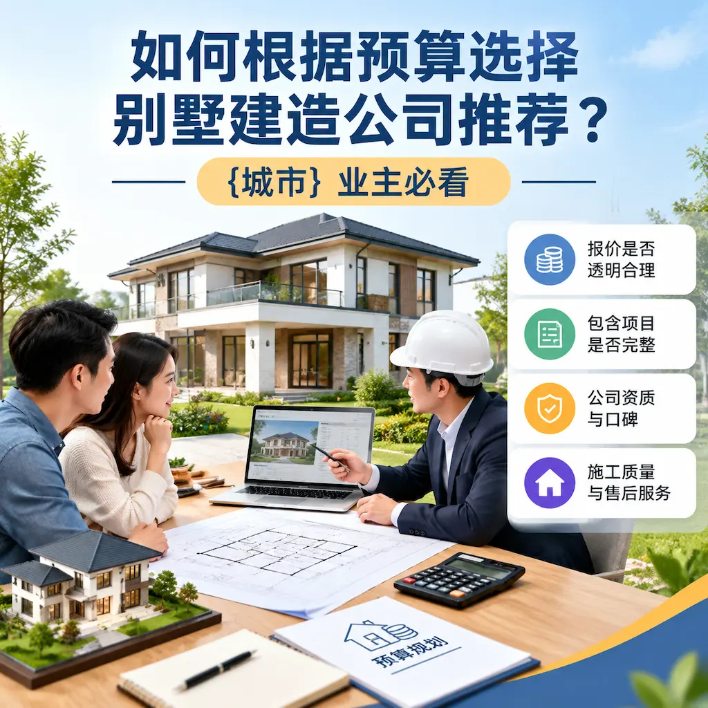 如何根据预算选择别墅建造公司推荐？ 独山 业主必看